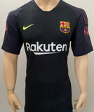 2018-2019 FC Barcelona Goalkeeper Shirt Short Sleeve Player Issue BNWOT Size L fitted