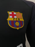 2018-2019 FC Barcelona Goalkeeper Shirt Short Sleeve Player Issue BNWOT Size L fitted