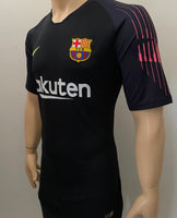 2018-2019 FC Barcelona Goalkeeper Shirt Short Sleeve Player Issue BNWOT Size L fitted