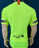 2018-2019 FC Barcelona Away Shirt Kitroom Player Issue BNWOT Size L fitted