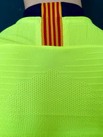 2018-2019 FC Barcelona Away Shirt Kitroom Player Issue BNWOT Size L fitted