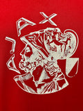 2022-2023 Ajax Home Shirt Retro 50th Anniversary European Cup Long Sleeve