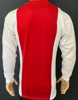 2022-2023 Ajax Home Shirt Retro 50th Anniversary European Cup Long Sleeve