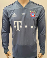 2018-2019 Bayern Munich Training Top Kitroom Player Issue Preowned Size M Kimmich