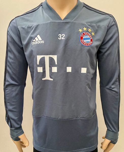 2018-2019 Bayern Munich Training Top Kitroom Player Issue Preowned Size M Kimmich