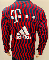 2021-2022 Bayern Munich Training Top Kitroom Player Issue Preowned Size M