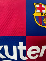 2019-2020 FC Barcelona Home Shirt Griezmann Long Sleeve Champions League Player Issue Kitroom