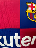 2019-2020 FC Barcelona Home Shirt Griezmann Long Sleeve Champions League Player Issue Kitroom