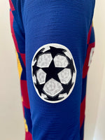 2019-2020 FC Barcelona Home Shirt Griezmann Long Sleeve Champions League Player Issue Kitroom