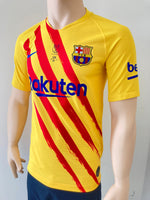 2020-2021 FC Barcelona Senyera Pedri Copa del Rey Final Player issue