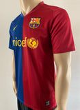 2008 2009 Barcelona Home Shirt Rafa Marquez LFP BNWT (S)