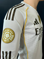2025-2026 Real Madrid Home Shirt Modric Long Sleeve Clubs World Cup BNWT Player Issue Size M (fitted)