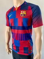 2018 FC Barcelona Home Shirt Special Edition Mashup Player Issue 20th Anniversary Preowned Size XXL fitted