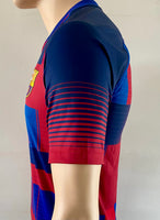 2018 FC Barcelona Home Shirt Special Edition Mashup Player Issue 20th Anniversary Preowned Size XXL fitted
