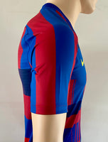2018 FC Barcelona Home Shirt Special Edition Mashup Player Issue 20th Anniversary Preowned Size XXL fitted