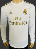 2019-2020 Real Madrid CF Home Shirt Player Issue Authentic Long Sleeve BNWT Multiple Sizes