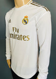 2019-2020 Real Madrid CF Home Shirt Player Issue Authentic Long Sleeve BNWT Multiple Sizes