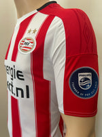 2017-18 PSV Home kit Chucky Lozano Eredivisie Umbro