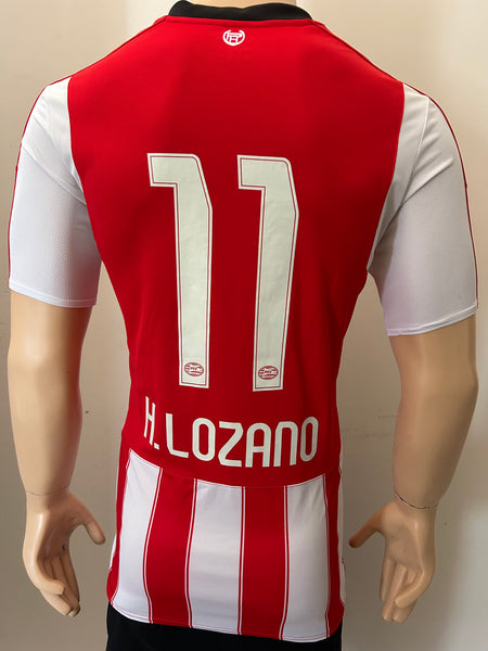 2017-18 PSV Home kit Chucky Lozano Eredivisie Umbro