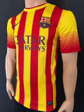 2013-2014 FC Barcelona Away kit Sergio Busquets Senyera New with tags BNWT Size S