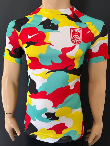 2023-2024 China Warm up Prematch Jersey Colorful DriFit