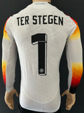 2024-2025 Germany Goalkeeper Ter Stegen Player Issue Long Sleeve Size M (fitted) BNWOT