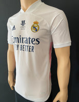 2020 - 2021 Real Madrid Home Shirt Kroos 8 Final Super Copa Player Issue Kitroom SIze 5