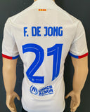 2023-2024 Barcelona Away shirt Frenkie De Jong Supercup BNWT Size XL