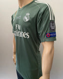 2017-2018 Real Madrid Goalkeeper shirt Player issue Authentic Keylor Navas Champions League Final MDT World Champions BNWT Size M