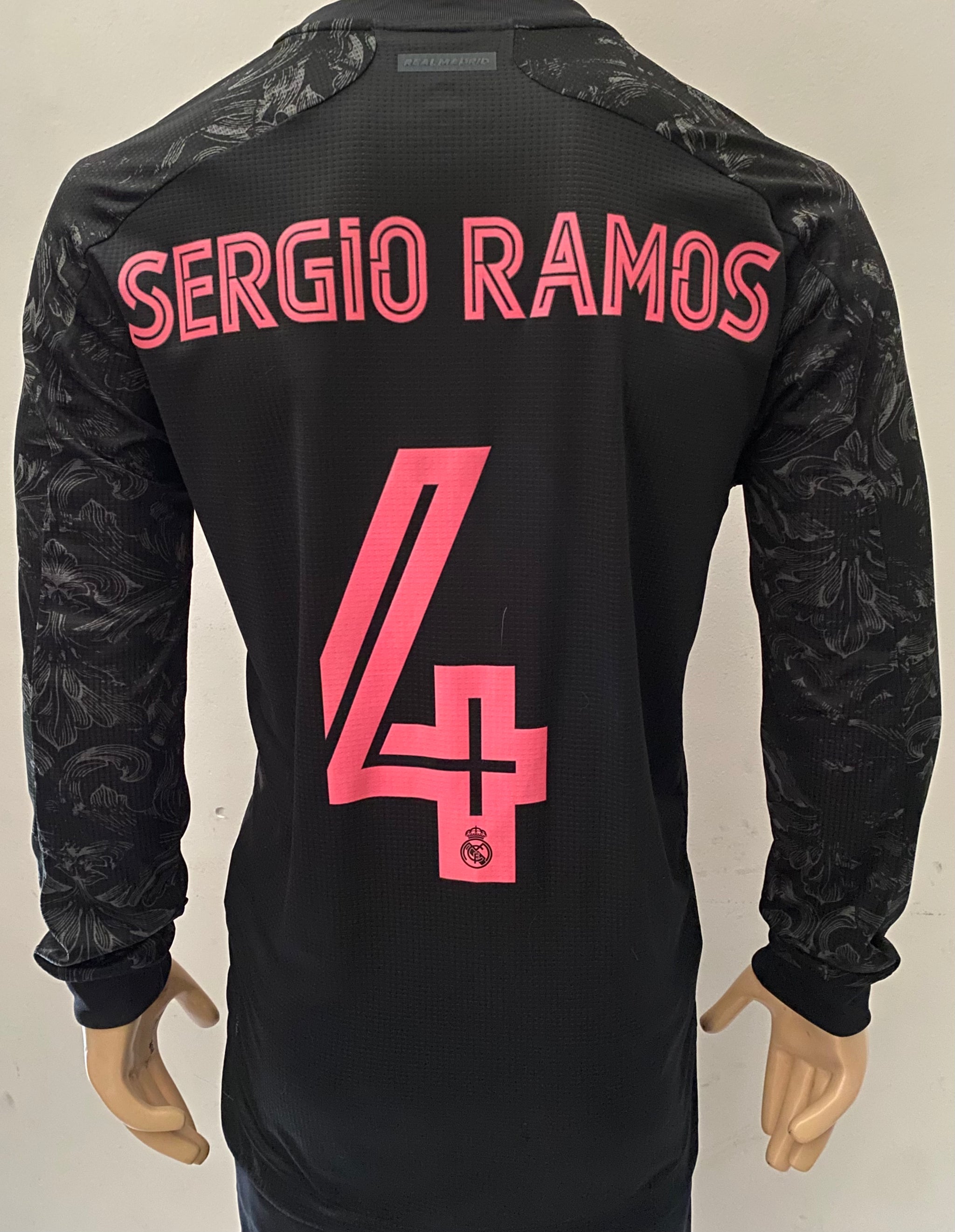 FLOCAGE OFFICIEL SERGIO Ramos N°4 Ligue 1 PSG 23/24 Home