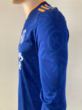 2021-2022 Adidas Real Madrid Player Issue Away Shirt Long Sleeve Vini Jr La Liga HEAT. RDY