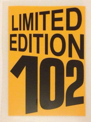 Badge parche Juventus Limited Edition 102 2013-2014 Player Issue V. Jugador