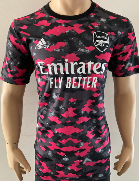 2021-22 Adidas Arsenal FC Pre-Match Shirt Premier League Aeroready BNWT