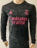 2020 2021 Real Madrid third shirt Long sleeve authentic Sergio Ramos UEFA Champions League mint condition size S