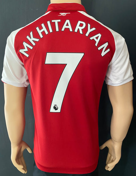 2017-2018 Puma Arsenal FC Home Shirt Mkhitaryan Premier League DryCell