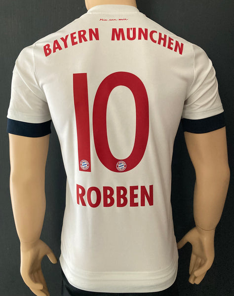 2015-2016 FC Bayern Munich Away Shirt Robben Pre Owned Size S