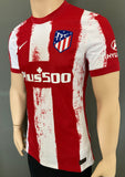 2021 2022 Atletico Madrid home shirt Joao Felix player issue kitroom UEFA Champions League version size M new