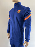 2021 2022 Barcelona tracksuit player issue sponsorless