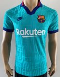 2019-2020 Nike FC Barcelona Third Shirt Messi Player Issue Vaporknit BNWT