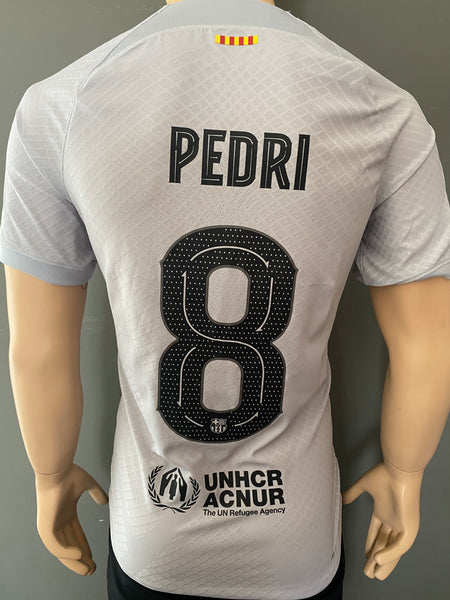 2022 2023 Barcelona third shirt Pedri player issue authentic dri fit ADV UEFA Champions League version size M