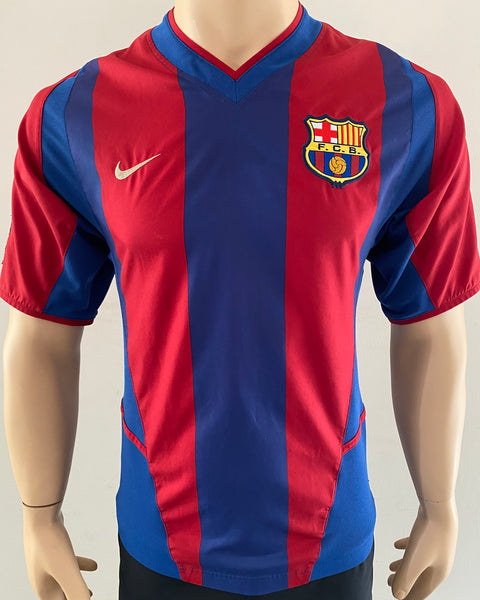 2002 2003 Barcelona home shirt used Size Small