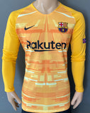 2019 2020 Barcelona shirt Ter Stegen player issue Kitroom long sleeve goal keeper away UEFA Champions League Size L new