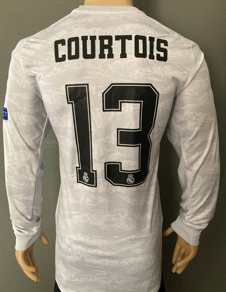 2019-20 Adidas Real Madrid CF Long Sleeve Goalkeeper Shirt Courtois Kitroom Player Issue Champions League Climalite