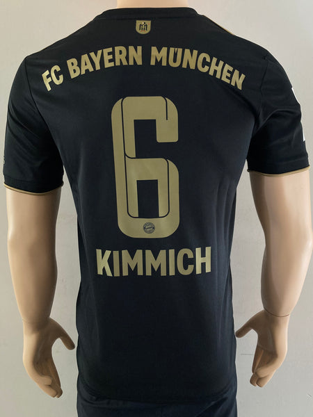 2021-2022 Adidas Bayern Munich Away Shirt Kimmich Bundesliga Aeroready BNWT