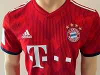 2018-2019 FC Bayern Munich Home Shirt Muller Germany EURO 2024 Bundesliga Pre Owned Size M