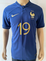 2022-23 Nike France World Cup Kids Home Shirt Benzema Dri-Fit BNWT