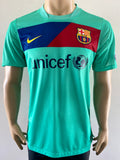 2010 2011 Barcelona away shirt David Villa player issue Kitroom UEFA Champions League name set