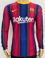 2020 2021 Barcelona home shirt Griezmann long sleeve player issue kitroom king cup