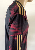 2022-23 Adidas Germany World Cup Away Long Sleeve Shirt Goretzka Player Issue