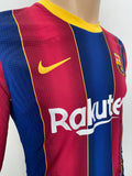 2020 2021 Barcelona home shirt Griezmann long sleeve player issue kitroom king cup